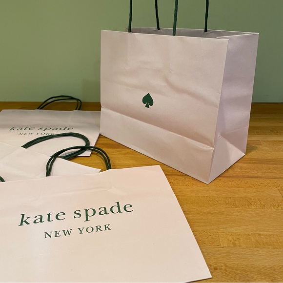 Kate Spade Light Pink Shopping Bags - Picture 3 of 3